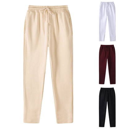 Herren Loungehose Elastisch Bequem Mit Seitentaschen
