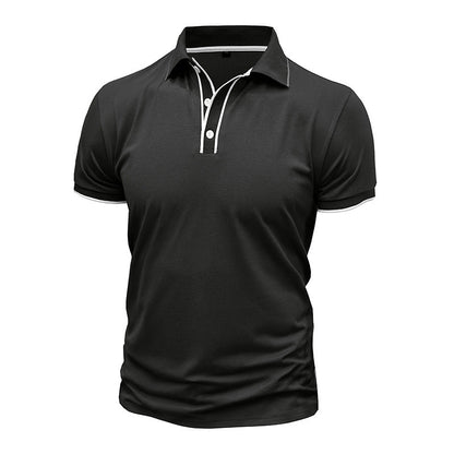 Herren Poloshirt Sportlich Modern Schnitt