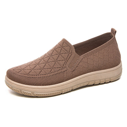 Damen Freizeitschuhe Bequem Slip-On atmungsaktiv