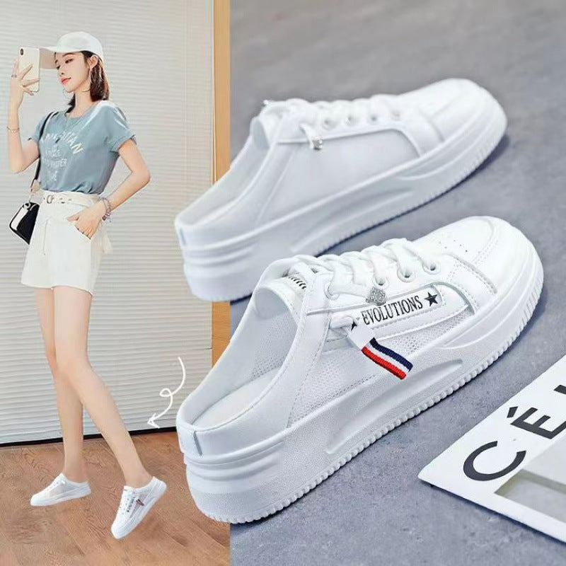 Damen Sneaker Slip-On Atmungsaktiv Mesh Schuhe Modern - BerlinGlamour