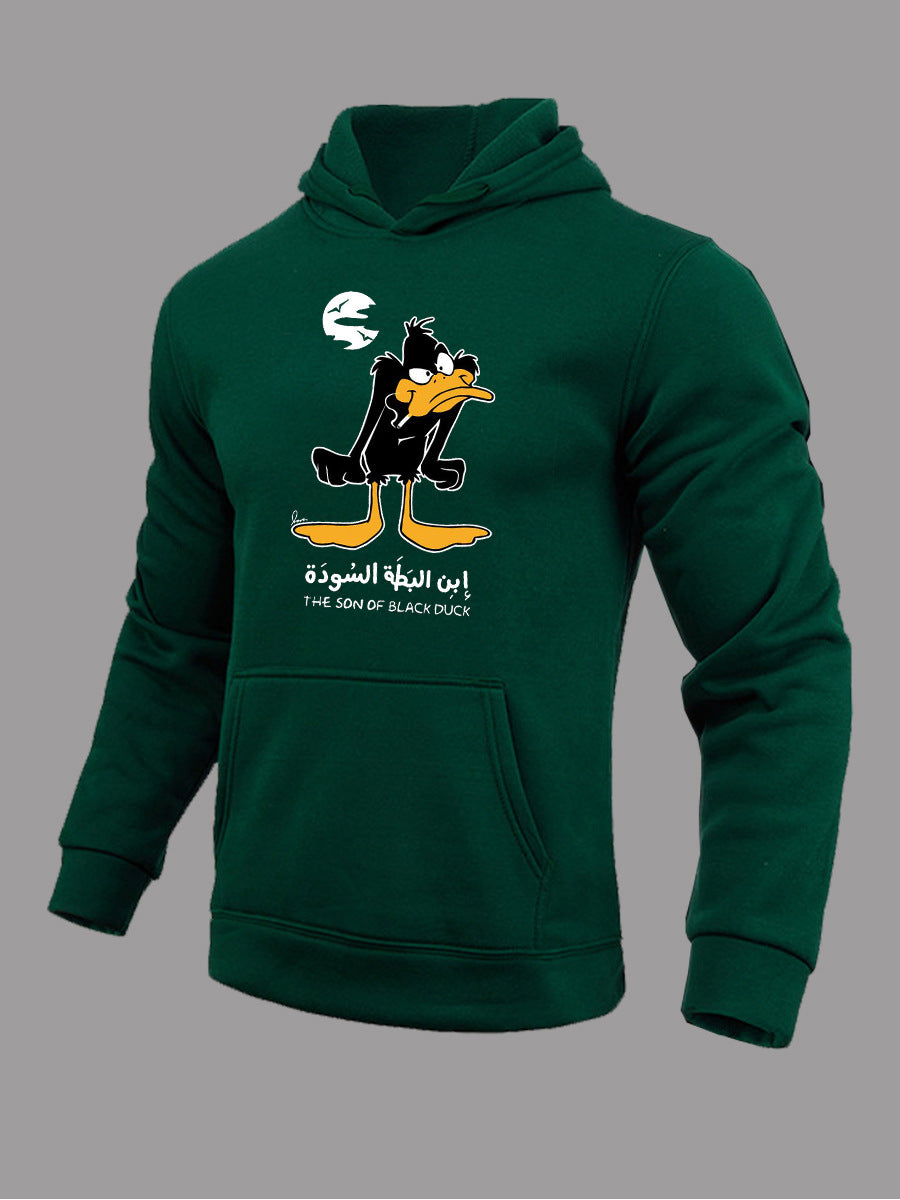 Männer Kapuzenpullover Cartoon Motiv Berlin Cool