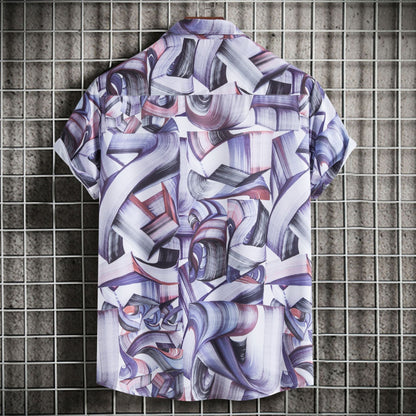 Herren T-Shirt Kurzarm Berlin Grafik Design Modern