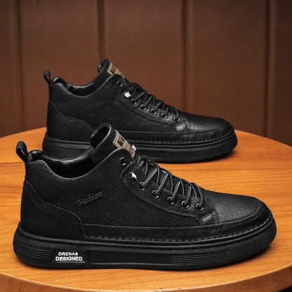Damen Sneaker Sportlich High-Top Komfort Sohle