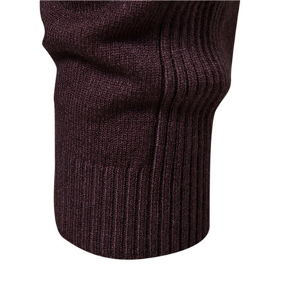 Herren Rollkragenpullover Feinwolle Elegante Qualität
