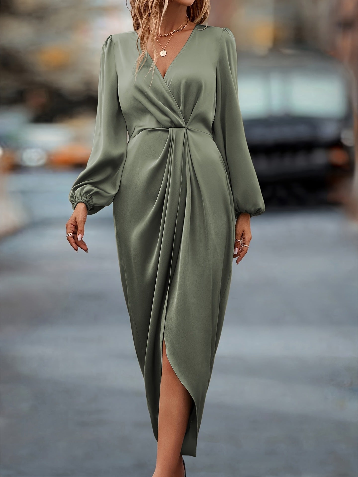 Elegantes Maxi-Kleid Damen Abendkleid Lang