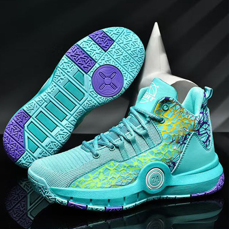 Herren Basketball Schuhe atmungsaktiv und dämpfend