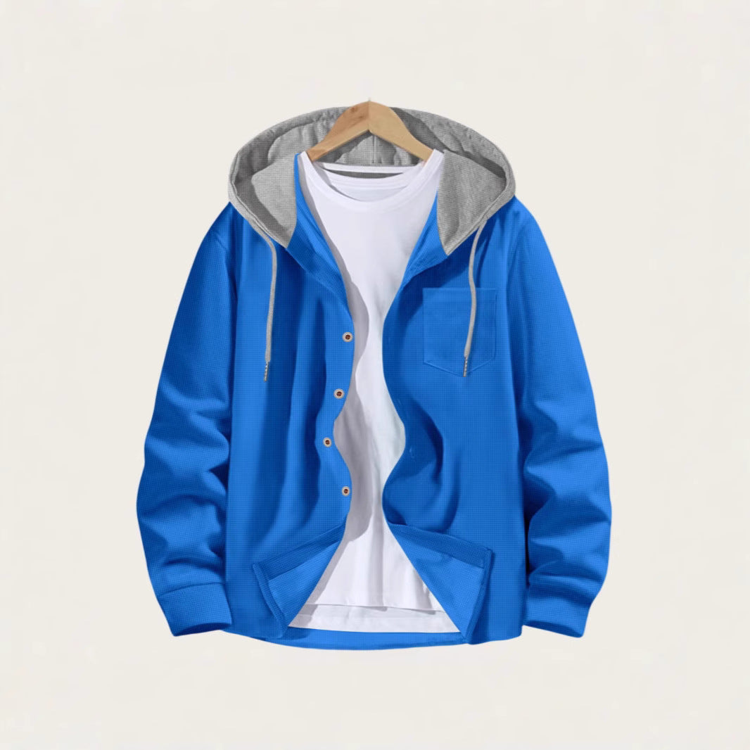 Herren Kapuzenjacke Modern mit Hood und Streetwear Design - BerlinGlamour