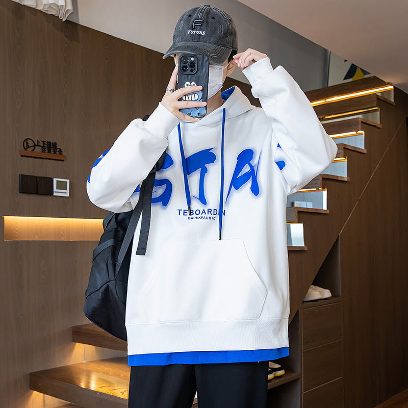 Kapuzenpullover Unisex Grafikdruck Berlin Style Modern
