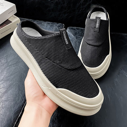 Damen Sneaker Slip-On atmungsaktiv bequem Großgröße