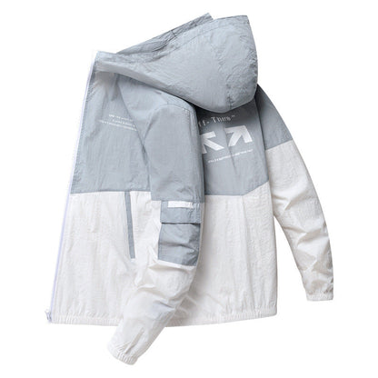 Wasserdichte Windbreaker Jacke Herren Damen Sport