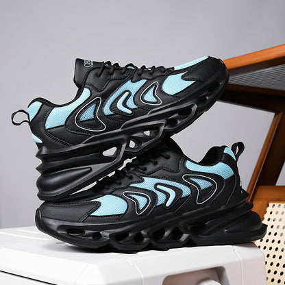 Damen Sneaker Sport Mesh Schuhe mit Dämpfung