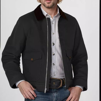 Herren Jacke Funktionsjacke Mit Taschen Modern