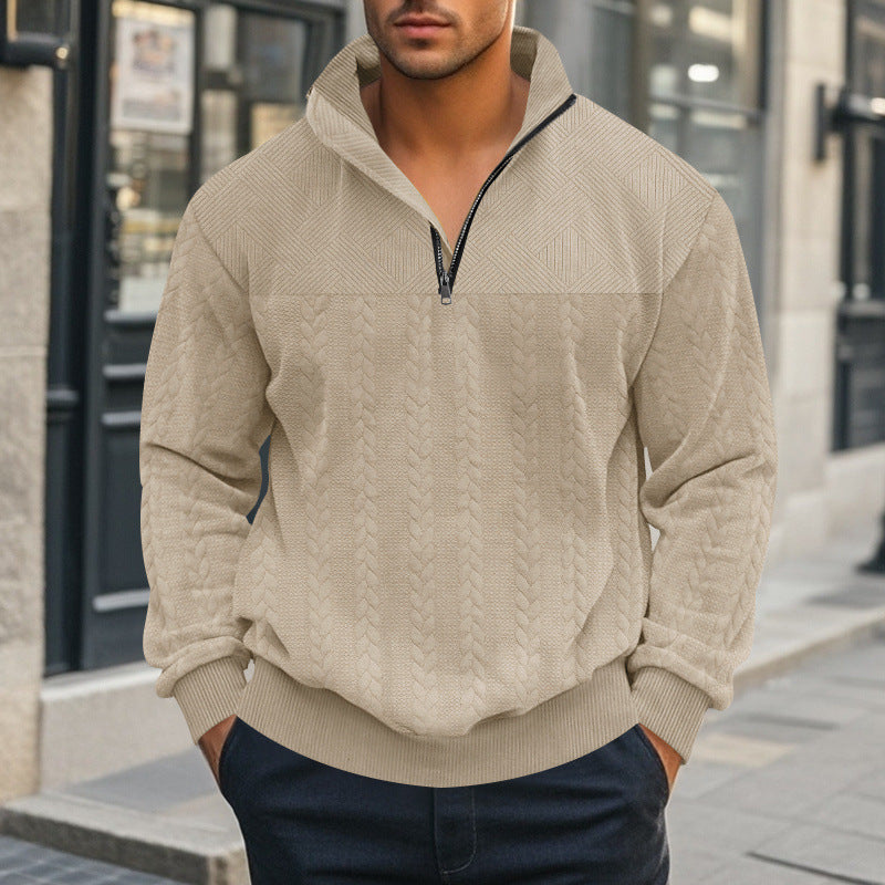Herren Pullover mit strukturierter Optik und hohem Kragen BerlinGlamour 

Hier eine mögliche Übersetzung:
Herren Pullover ist ein Online-Shop, der eine breite Palette an exkl - BerlinGlamour