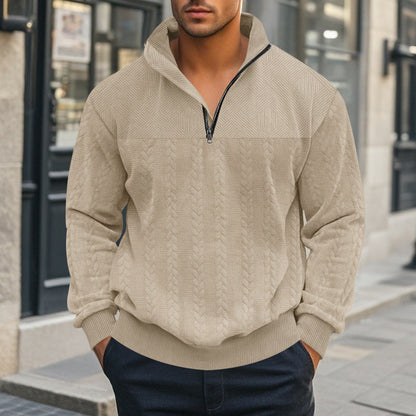 Herren Pullover mit strukturierter Optik und hohem Kragen BerlinGlamour 

Hier eine mögliche Übersetzung:
Herren Pullover ist ein Online-Shop, der eine breite Palette an exkl - BerlinGlamour