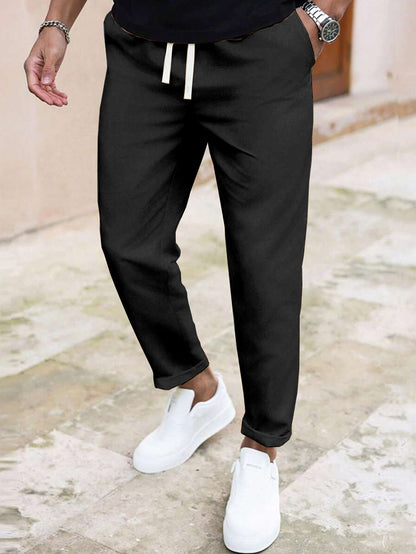 Bequeme Herren Trainingshose mit verstellbarem Bund Sportlich