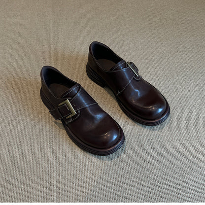 Damen Slipper mit Schnalle Elegant Warm