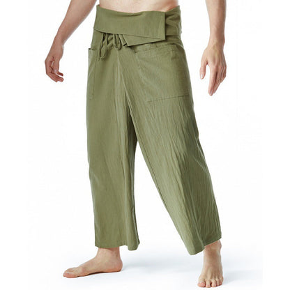 Herren Wickelhosen Modern Lässig Bequem