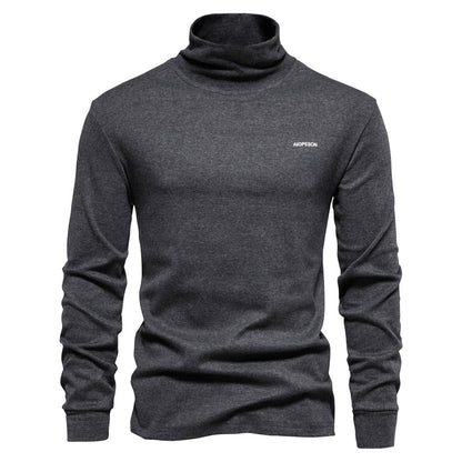Herren Rollkragenpullover Hochwertig Elegantes Design