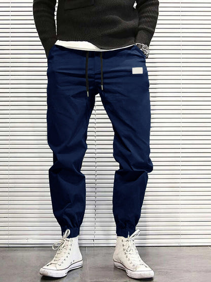 Herren Jogginghose Bequem Sportlich Grau