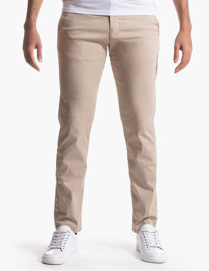 Herren Chino Hose Slim Fit Atmungsaktiv Modern