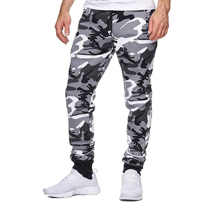 Herren Jogginghose Camouflage Elastisch Modern