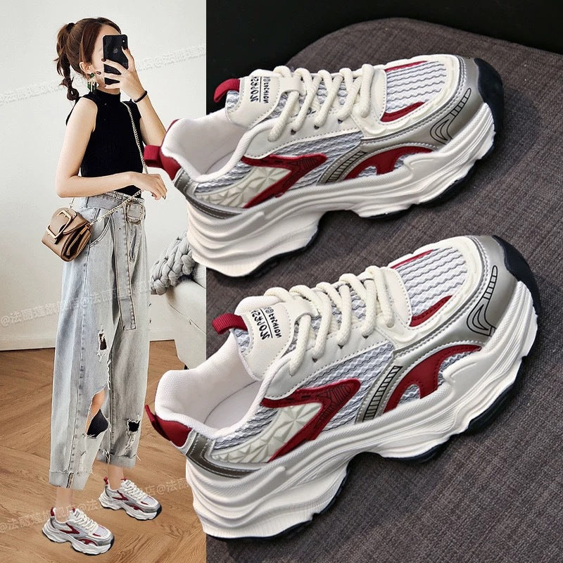 Damen Laufschuhe Sportlich Atmungsaktiv Mit Komfort-Dämpfung - BerlinGlamour