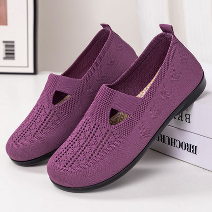 Damen Schuhe Atmungsaktiv Flexibel Elastisch Bequem