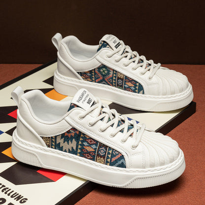 Damen Sneaker Ethno Muster Trendy Stylisch
