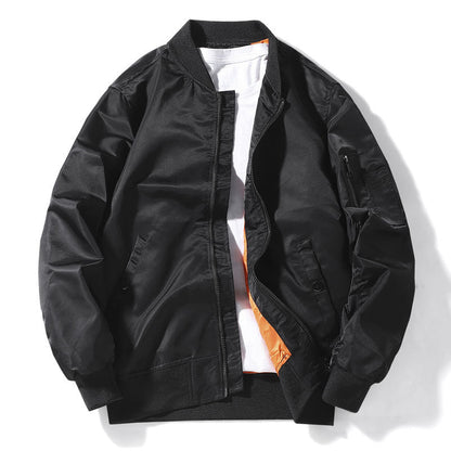 Herren Bomberjacke Sportlich Strapazierfähig Modern