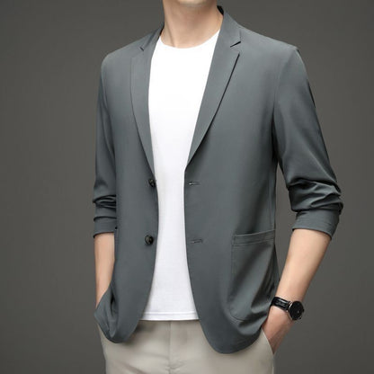 Herren Blazer Elegant Slim Fit Business
