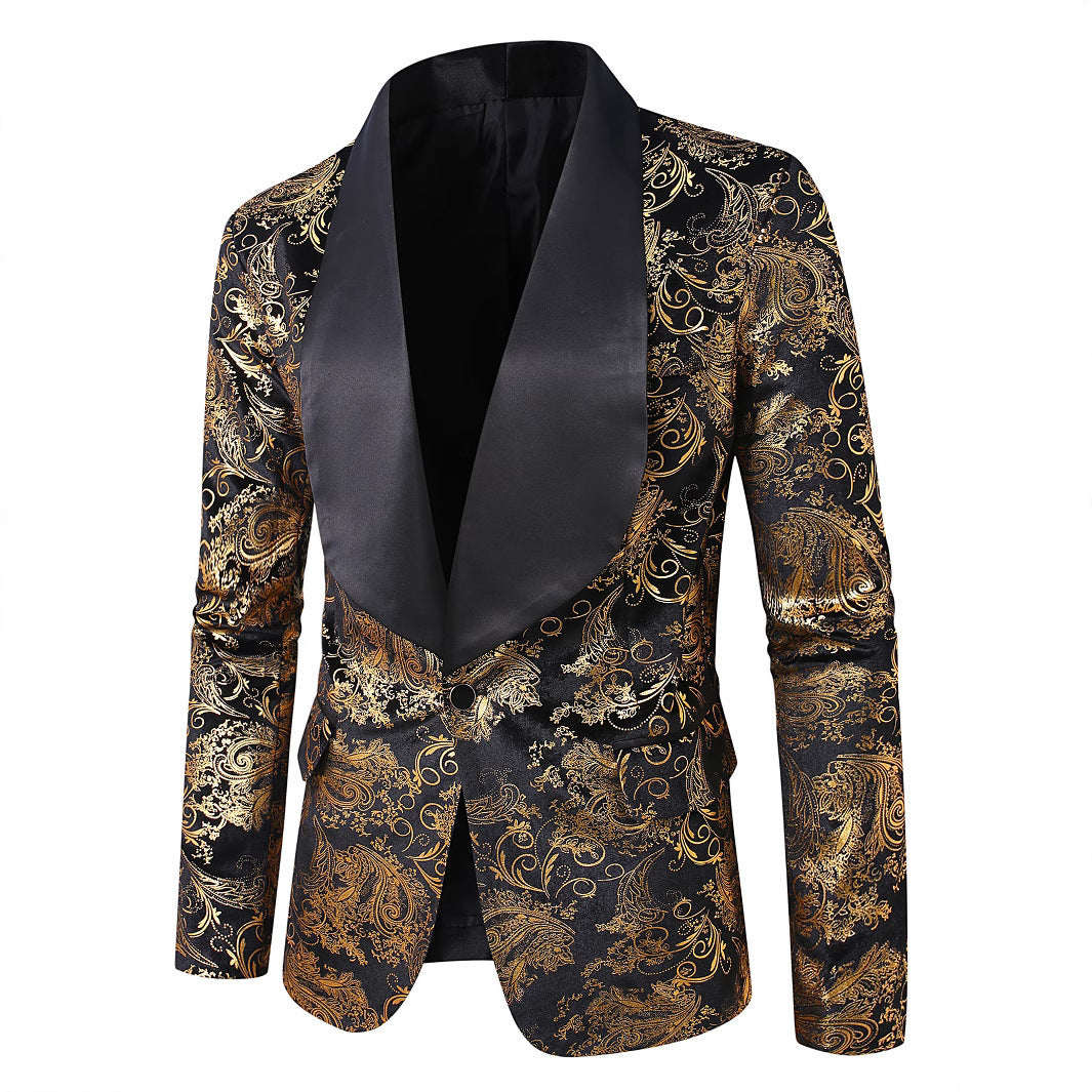 Extravagantes Herren Sakko mit Musterdesign Elegant Gala
