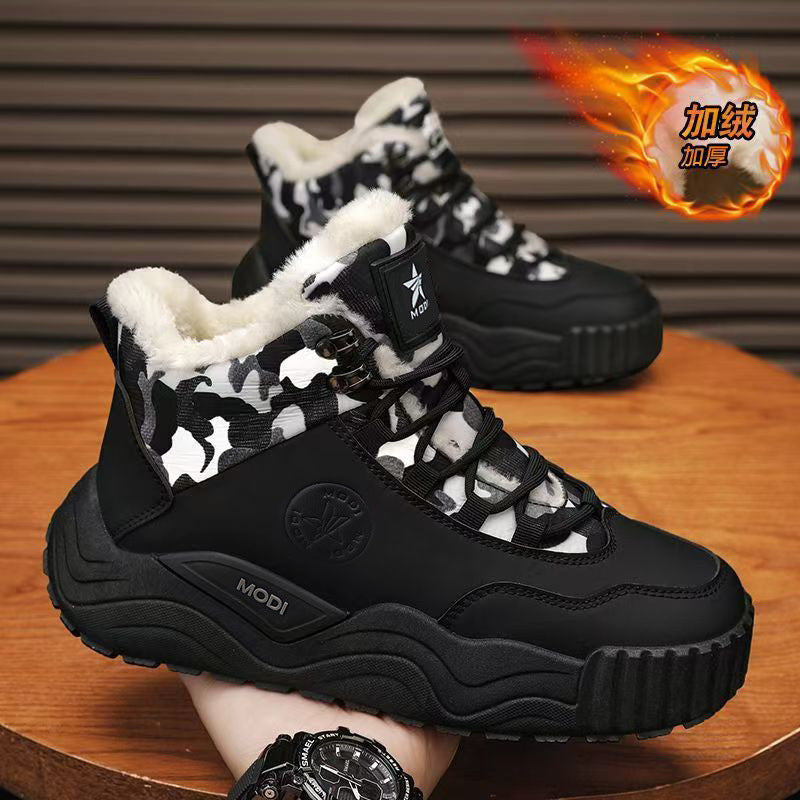 Wanderstiefel Damen Warm Gefüttert Winterstiefel