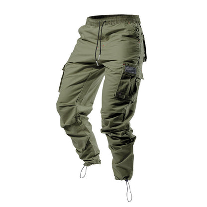 Herren Jogginghose Sportlich Cargo Hose Mit Vielen Taschen