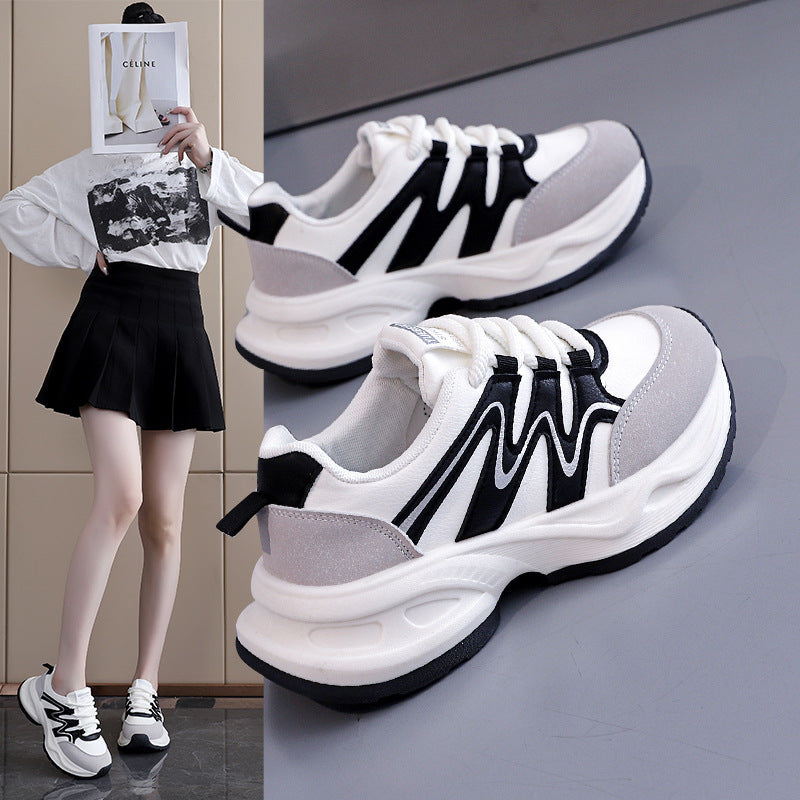 Damen Sneaker Chunky atmungsaktiv Weite Sohle - BerlinGlamour