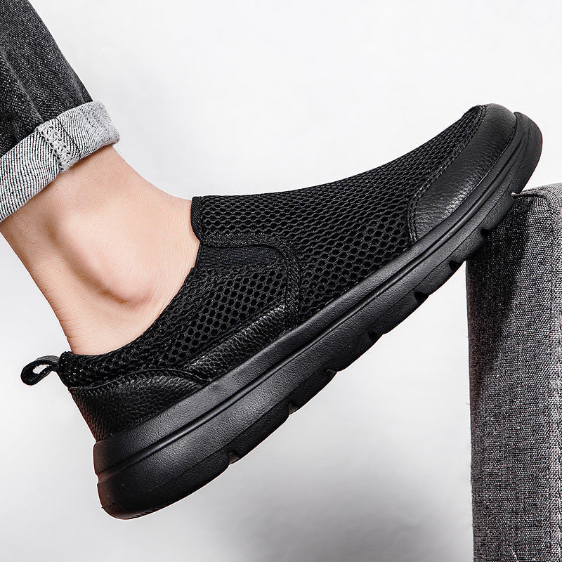 Damen Sneaker Slip-On Atmungsaktiv Mit Rutschfester Sohle - BerlinGlamour