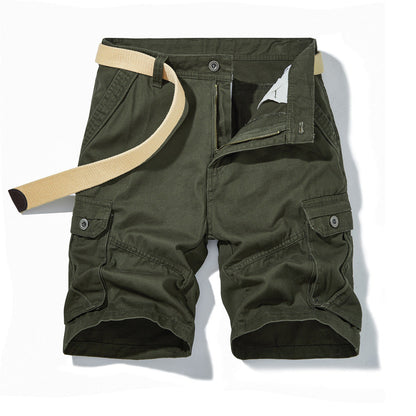 Herren Cargo-Shorts Funktionale Sommerhose Mit Taschen