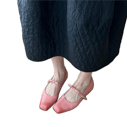 Damen Ballerinas Bequem Schnürsenkel Comfort Schuhe