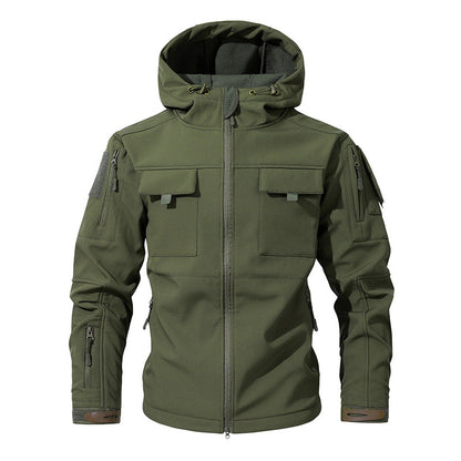 Herren Outdoor Funktionsjacke Wasserdicht Tactical