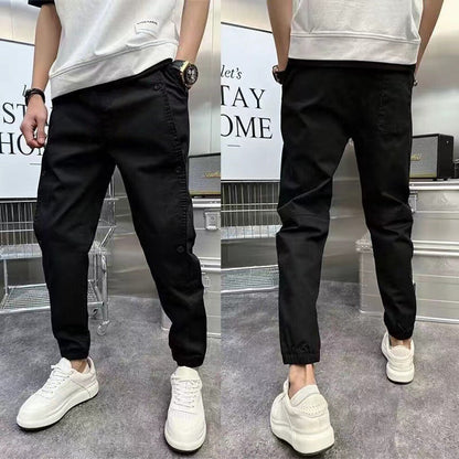 Herren Cargo-Hose Modern Elastisch Mit vielen Taschen