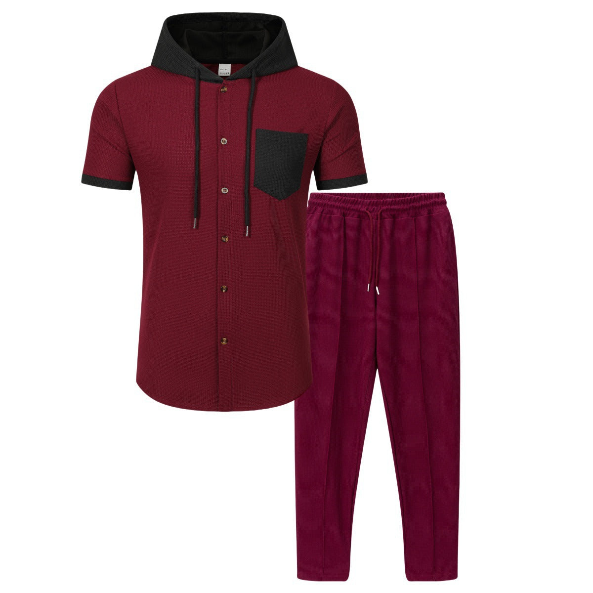 Herren Freizeit-Set Sportlich atmungsaktiv mit Taschen