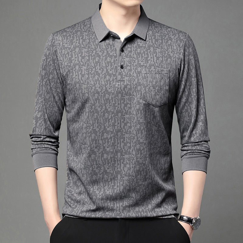 Herren Poloshirt Grafik Atmungsaktiv Modern