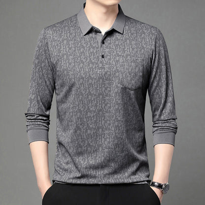 Herren Poloshirt Grafik Atmungsaktiv Modern
