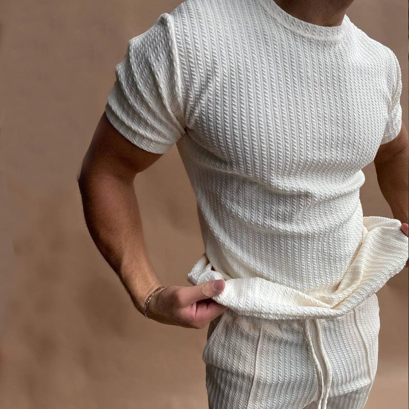 Herren Strickanzug Bequem Lässig Modern