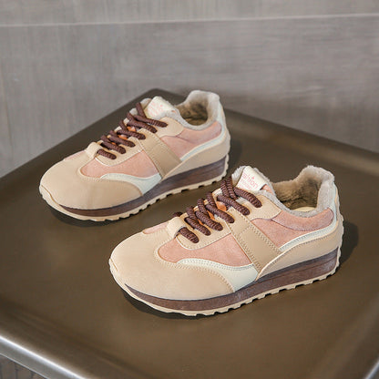 Damen Sneaker Weich Bequem Laufsohle Dämpfung