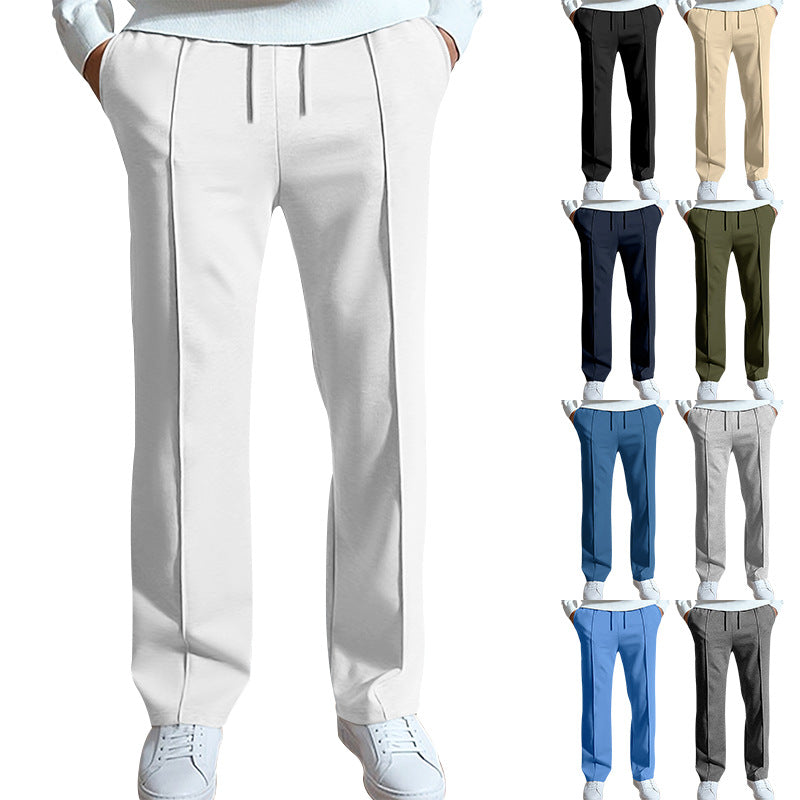 Herren Sporthose Elegant Sportlich Slimfit - BerlinGlamour