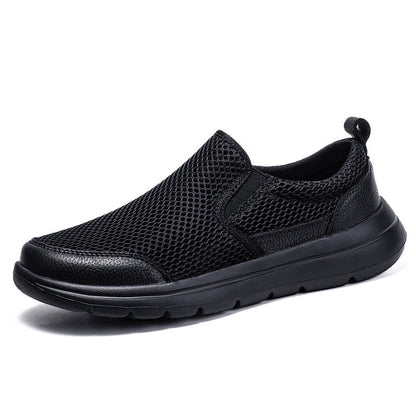 Damen Sneaker Slip-On Atmungsaktiv Mit Rutschfester Sohle