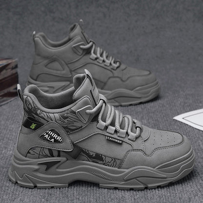 Damen Sneaker Sportlich High-Top Strapazierfähig
