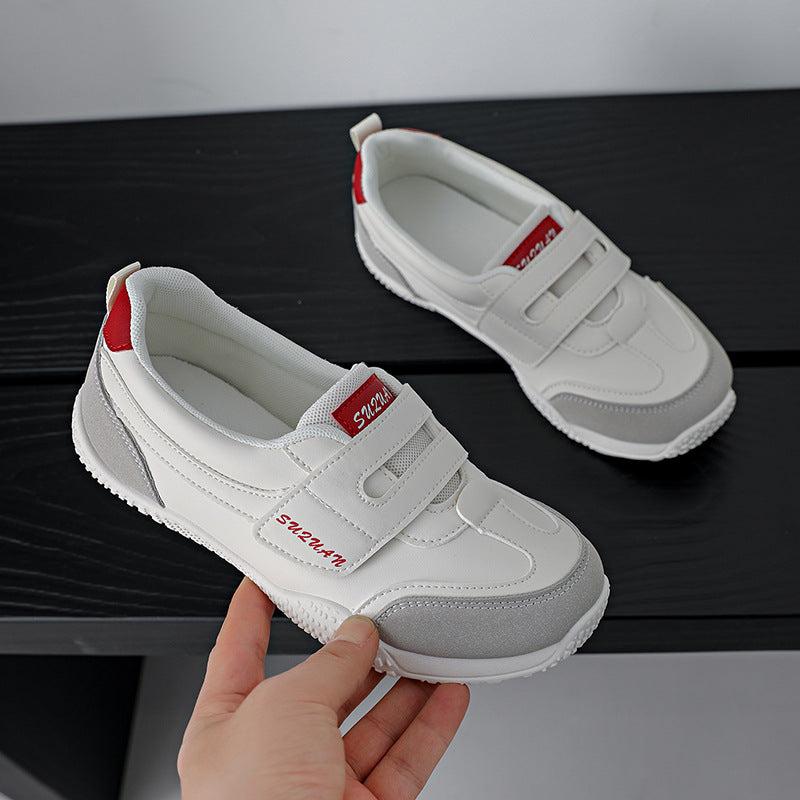 Damen Sneaker Weite verstellbar Klettverschluss Sportlich