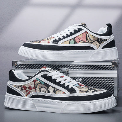 Damen Sneaker Bequem Grafik Muster Sportlich