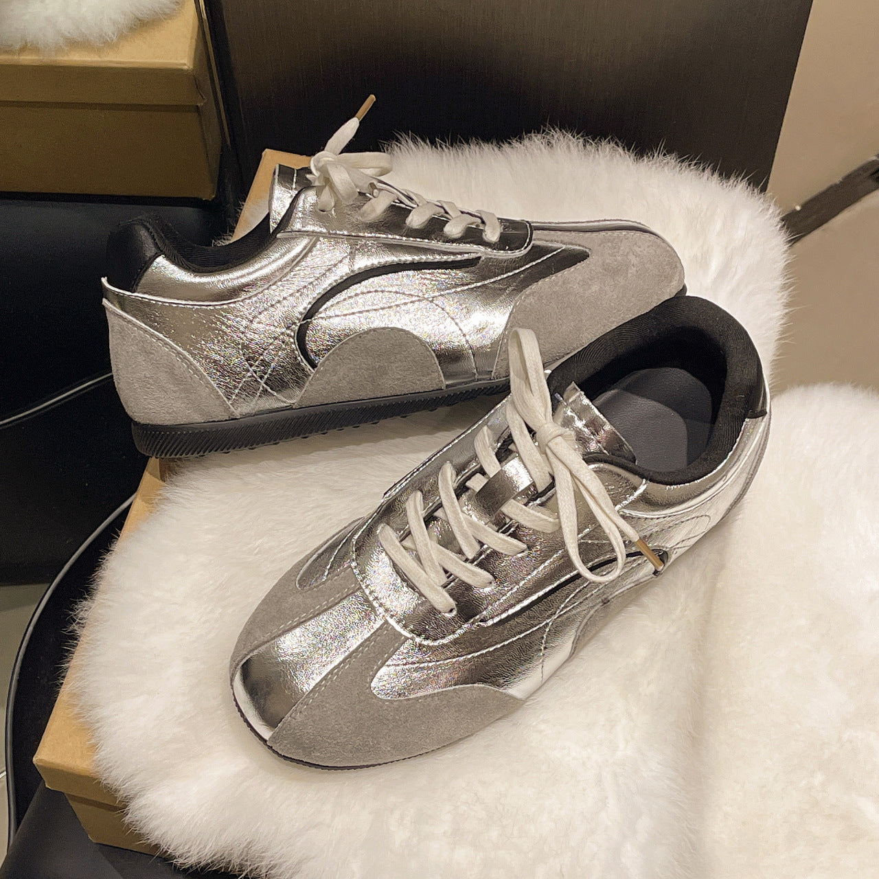 Damen Sneaker Sportlich Elegant Komfortabel - BerlinGlamour